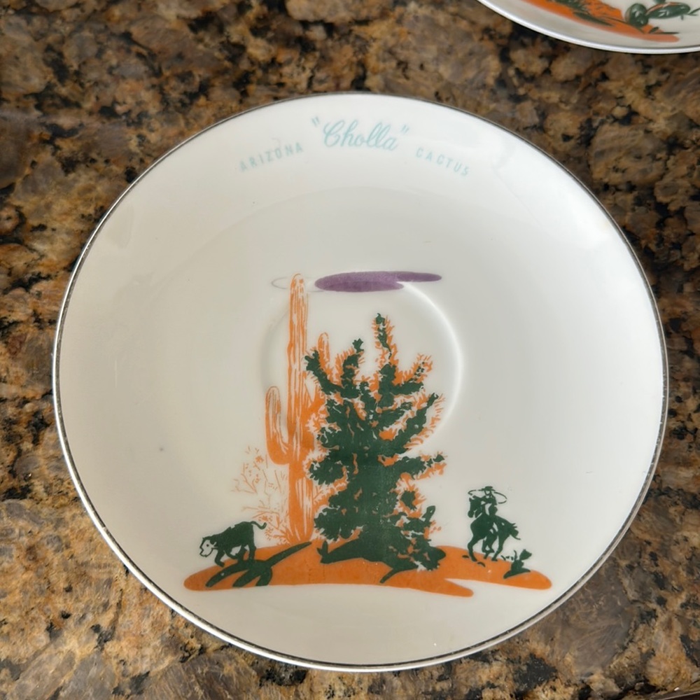 Vintage collectible Blakely small tea cup dish no chips or cracks